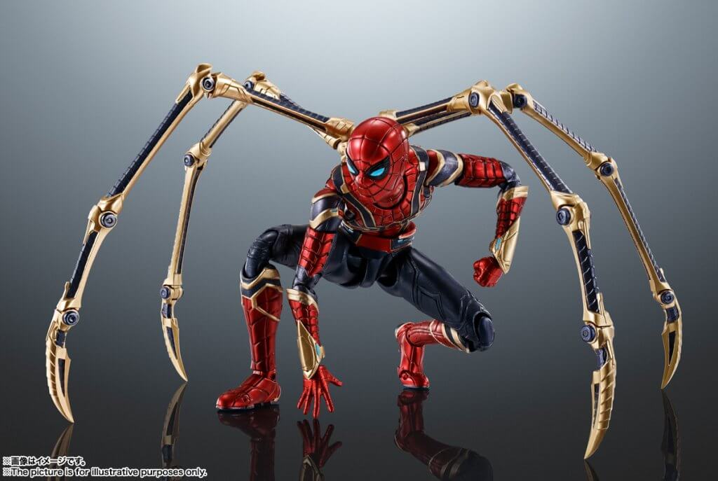 S.H.FIGUARTS Spider-Man: No Way Home Iron Spider Reissue Action Figure