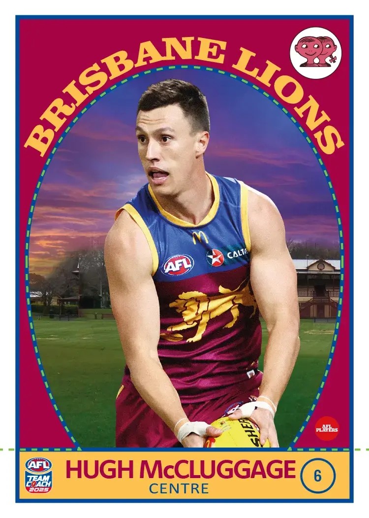 2025 Teamcoach AFL Scanlens Die-Cut - Cards 1 to 72 - Pick Your Card