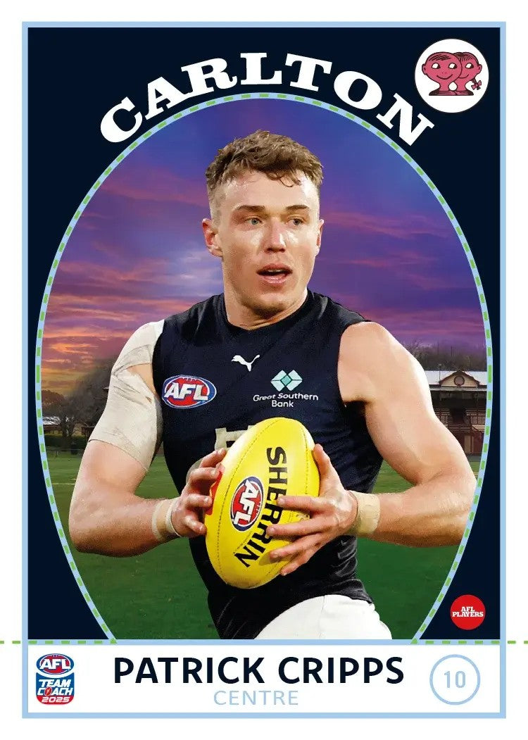2025 Teamcoach AFL Scanlens Die-Cut - Cards 1 to 72 - Pick Your Card