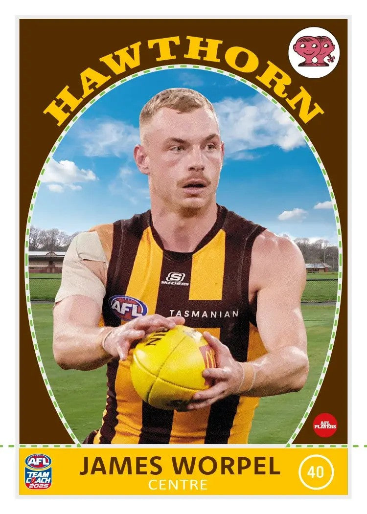 2025 Teamcoach AFL Scanlens Die-Cut - Cards 1 to 72 - Pick Your Card