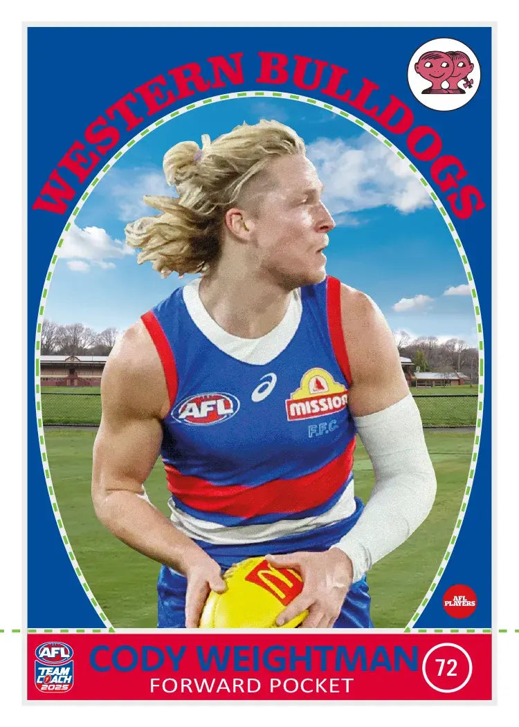 2025 Teamcoach AFL Scanlens Die-Cut - Cards 1 to 72 - Pick Your Card