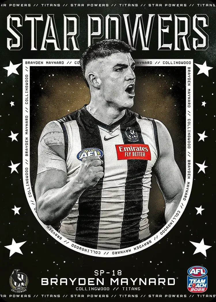 Brayden Maynard, SP-18, Star Powers, 2025 Teamcoach AFL