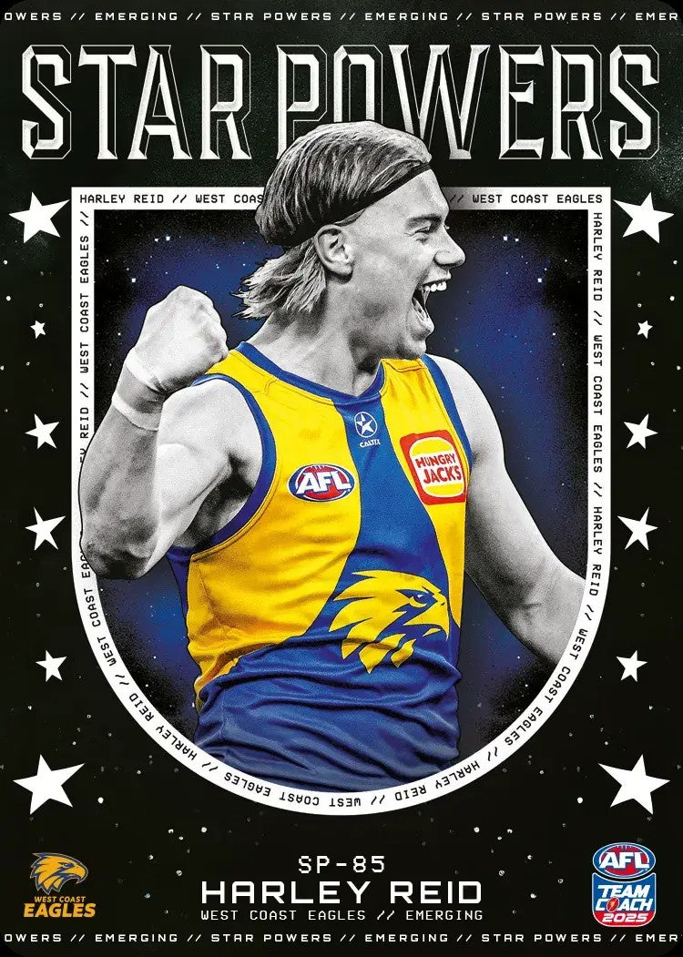 Harley Reid, SP-85, Star Powers, 2025 Teamcoach AFL