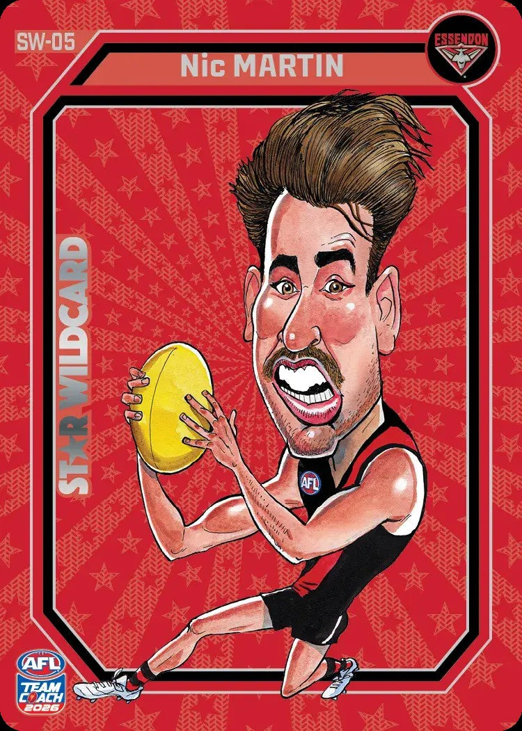Nic Martin, Star Wildcard, 2026 Teamcoach AFL