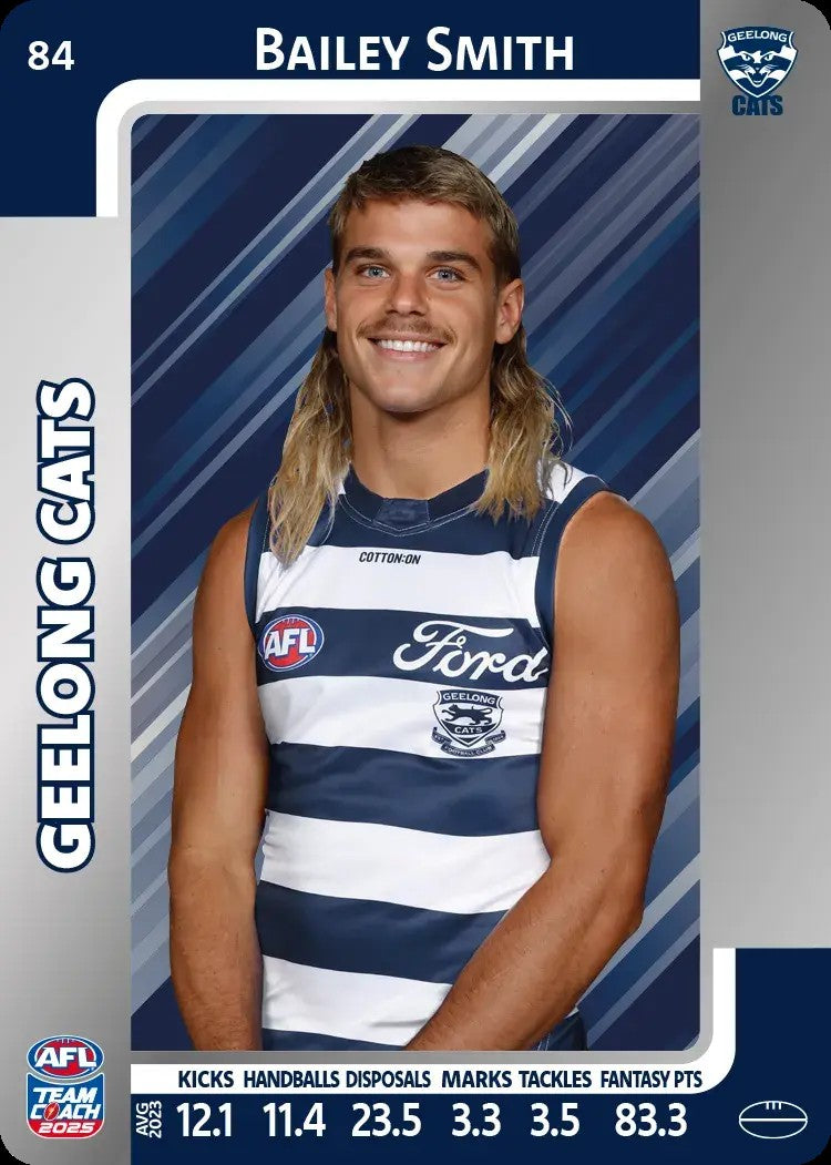 2025 Teamcoach AFL Silver Parallel Cards - Cards 1 to 100 - Pick Your Card