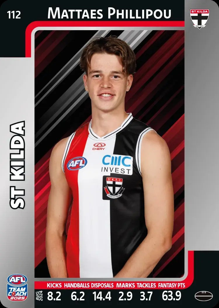 2025 Teamcoach AFL Silver Parallel Cards - Cards 101 to 198 - Pick Your Card