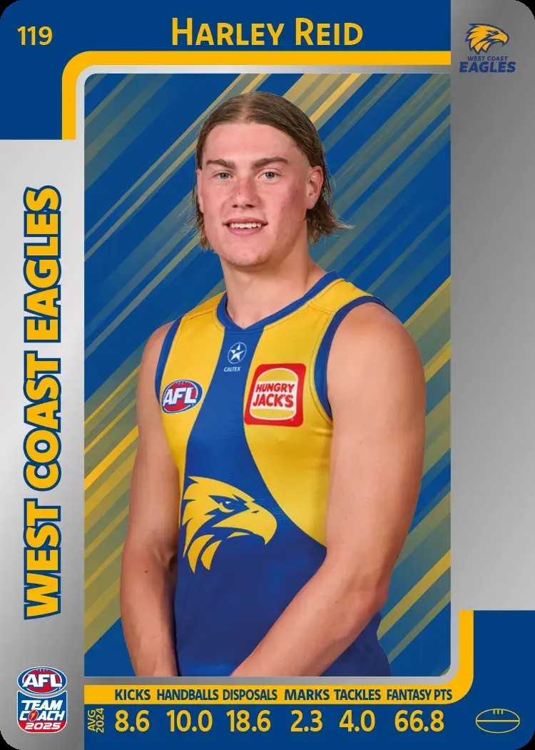 2025 Teamcoach AFL Silver Parallel Cards - Cards 101 to 198 - Pick Your Card