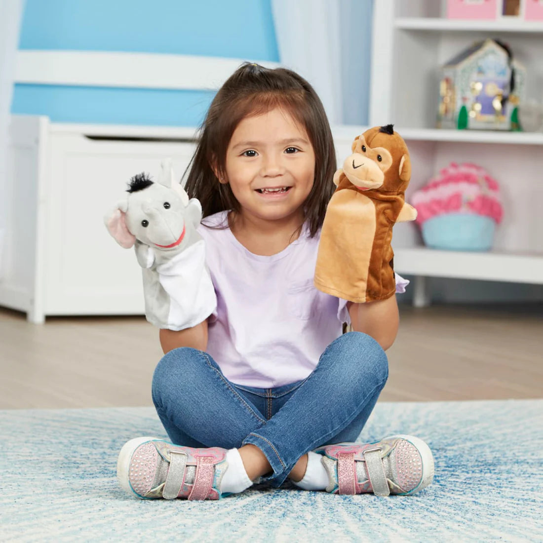 Melissa & Doug - Safari Buddies Hand Puppets