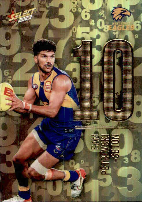 Sam Petrevsk-Seton, Numbers, 2023 Select AFL Footy Stars