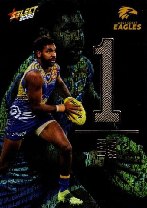 Liam Ryan, Numbers Midnight, 2022 Select AFL Footy Stars Jumbo