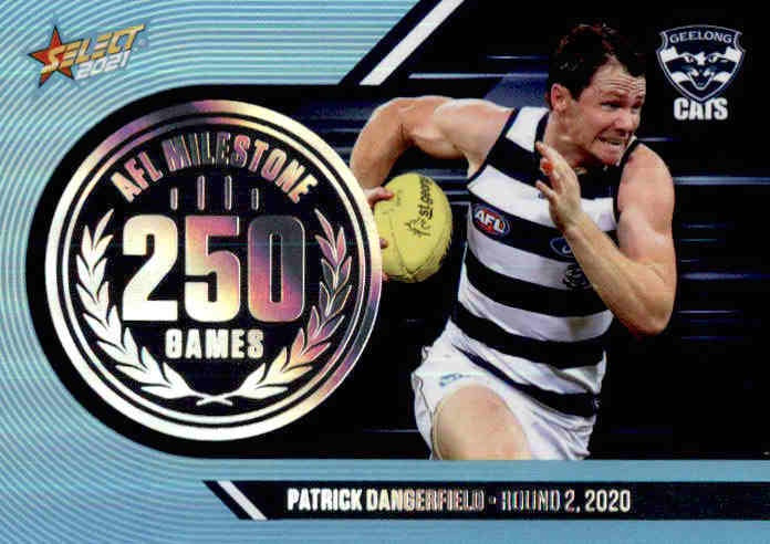 Patrick Dangerfield, 250 Games Milestone, 2021 Select AFL Footy Stars