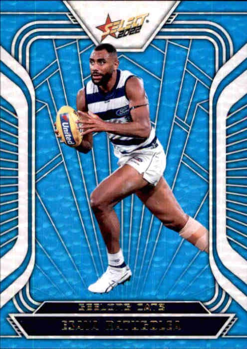 Esava Ratugolea, Fractured Arctic Blue, 2022 Select AFL Footy Stars