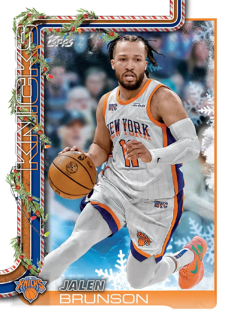 2025-26 Topps Holiday Basketball NBA Mega Box