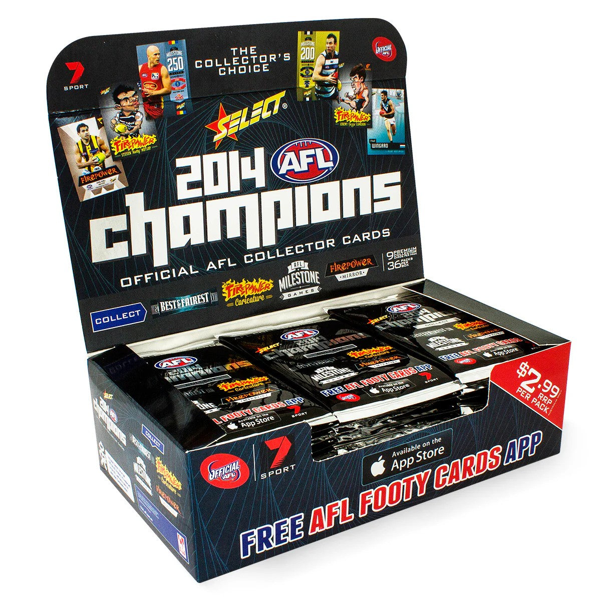 2014 Select Champions AFL 36 Pack Box