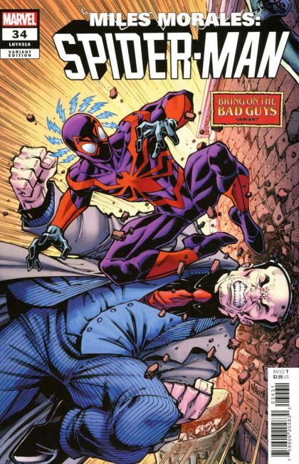 Miles Morales: Spider-Man, Vol. 2, #34 Todd Nauck Bring on the Bad Guys Variant Comic