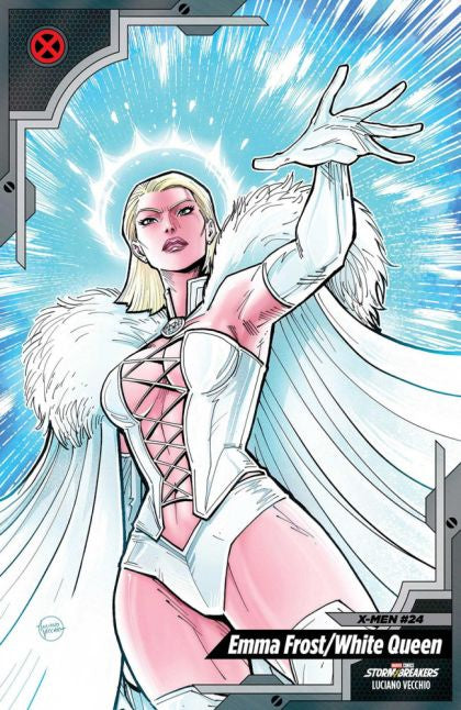 X-Men, Vol. 6, #24 Luciano Vecchio Trading Card Variant Comic