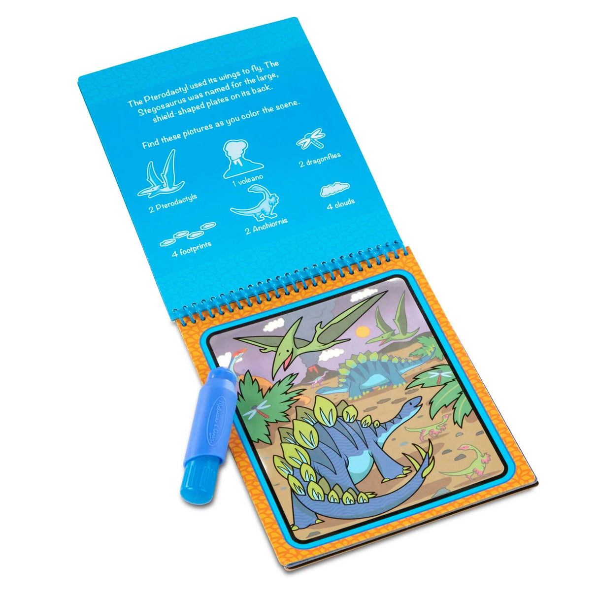 Melissa & Doug - On the Go Water Wow! Water-Reveal Pad – Dinosaurs