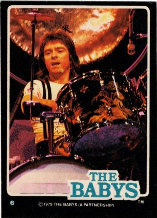 The Babys #6, 1979 Donruss Rockstars