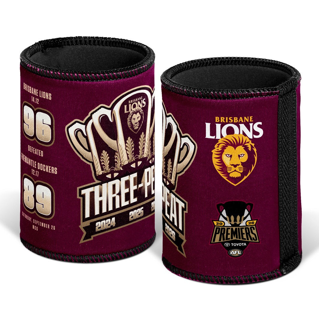 Brisbane Lions 2026 Premiers Scores Can Cooler