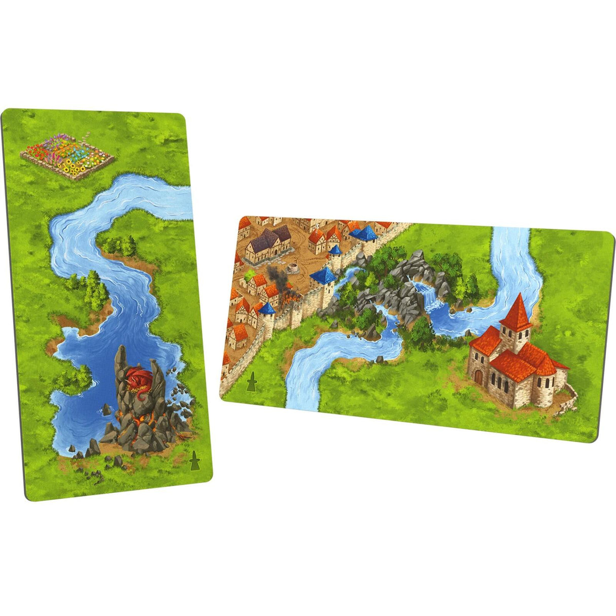 Carcassonne Expansion 3 - Dragon and Fairy (2025 Redesign)