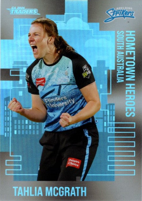 Tahlia McGrath, Hometown Heroes Silver, 2024-25 TLA CA Cricket Traders