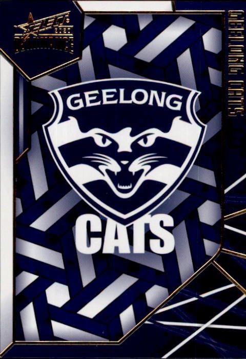 Geelong Cats Checklist, Holofoil Parallel, 2020 Select Dominance AFL
