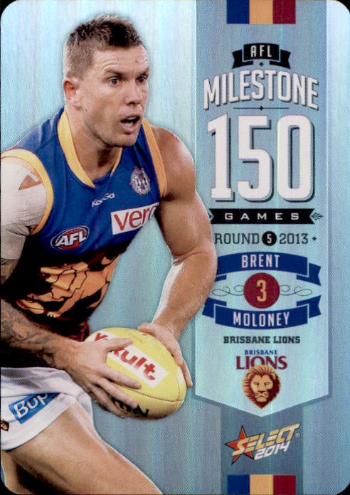 Brent Moloney, 150 Game Milestone, 2014 Select AFL Champions