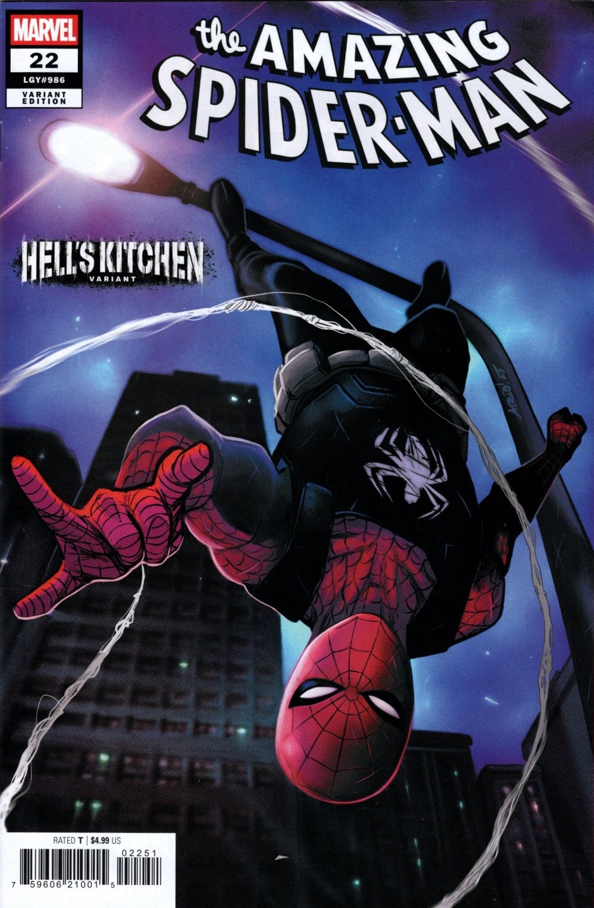 The Amazing Spider-Man, Vol. 7, #22 Ario Anindito Hell's Kitchen Variant Comic