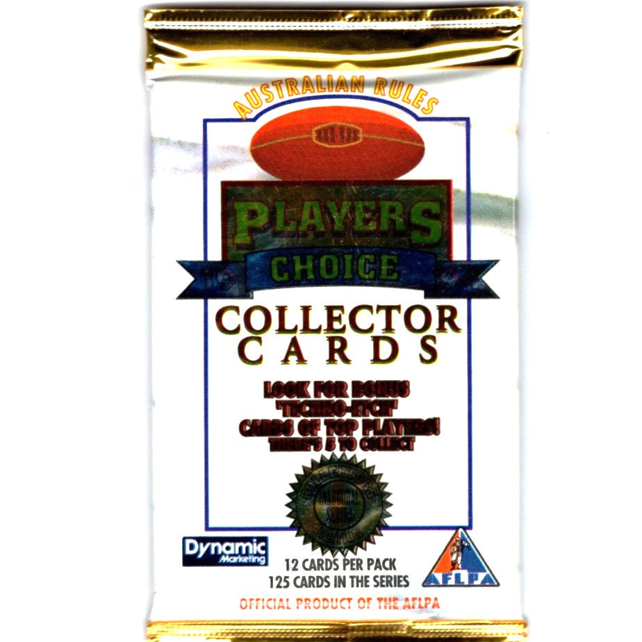 1994 Dynamic Players Choice Aussie Rules AFLPA Cards Pack