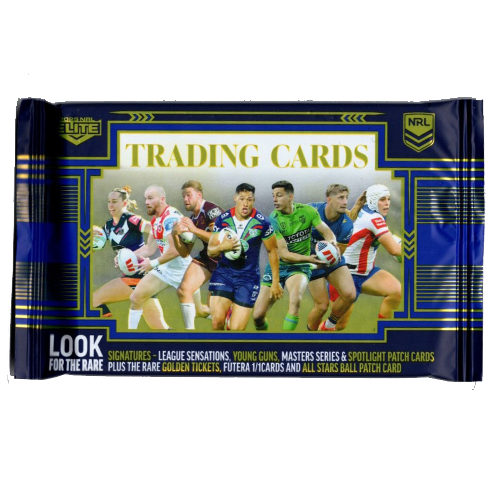 2025 TLA NRL Elite Rugby League Sealed Trading Cards Pack