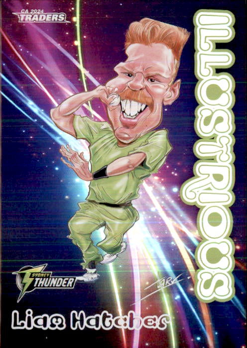 Liam Hatcher, Illustrious, 2024-25 TLA CA Cricket Traders