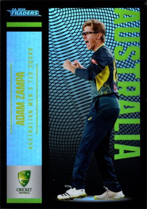 Adam Zampa, P027, Parallel, 2024-25 TLA CA Cricket Traders
