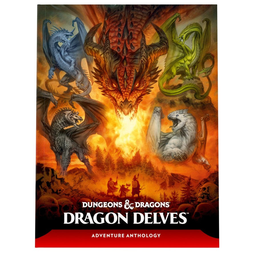 D&D Dungeons & Dragons Dragon Delves an Adventure Anthology Hardcover