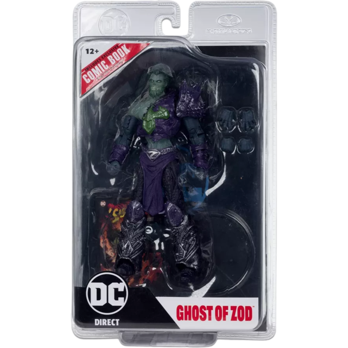 Superman: Ghosts of Krypton - Ghost of Zod Page Punchers 7" Scale McFarlane Action Figure with Comic Book