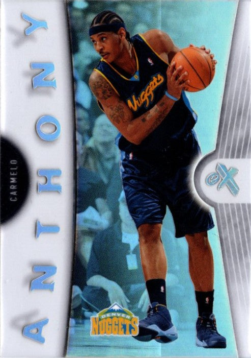 Carmelo Anthony, 2006-07 Fleer eX NBA Basketball