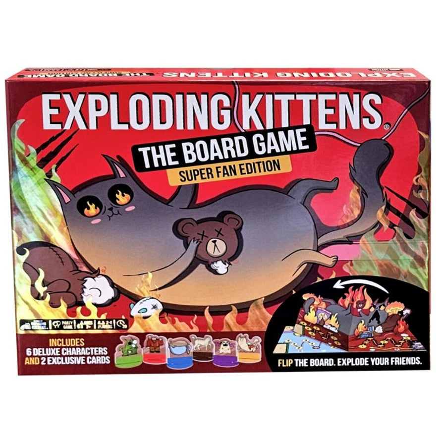 Exploding Kittens The Board Game Super Fan Edition (By Exploding Kittens)