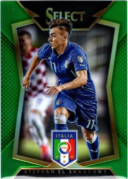 Stephan El Shaarawy, Green Prizm /5, 2015-16 Panini Select Soccer