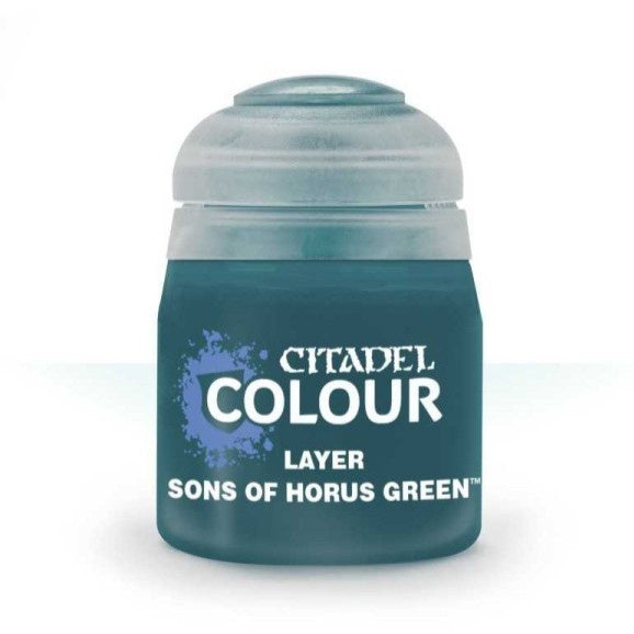 Citadel Layer Sons of Horus Green 22-87 Acrylic Paint 12ml