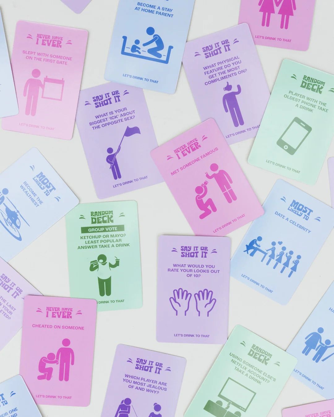 Lets Drink to That Card Game