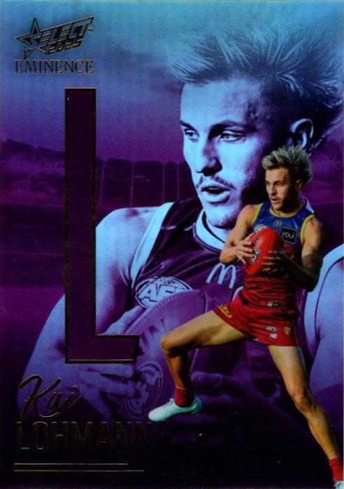 Kai Lohmann, L Nameplate Gold, 2025 Select AFL Eminence