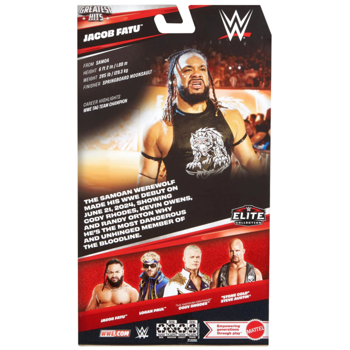 Jacob Fatu - WWE Elite Collection Greatest Hits Action Figure