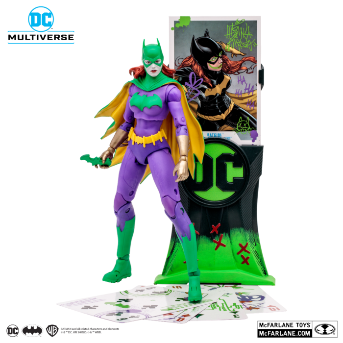 Batman: Three Jokers - Batgirl (Jokerized) DC Multiverse Gold Label 7" Scale McFarlane Action Figure