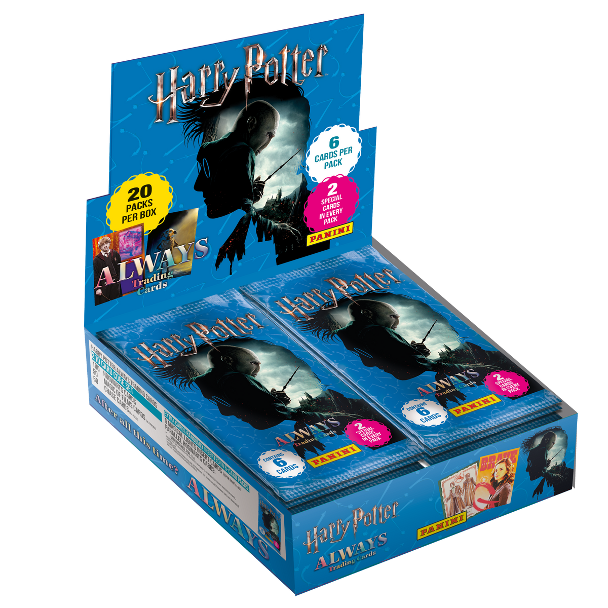 Panini - Harry Potter Always Trading Cards Sealed Box