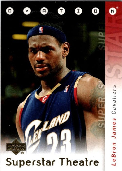 Lebron James, Superstar Theatre, 2006-07 UD Ovation Basketball NBA