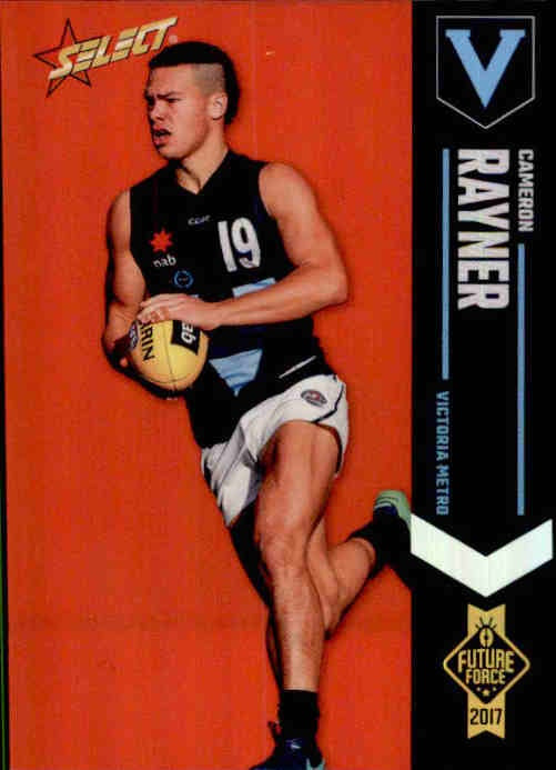 Cameron Rayner, Red Parallel, 2017 Select AFL Future Force