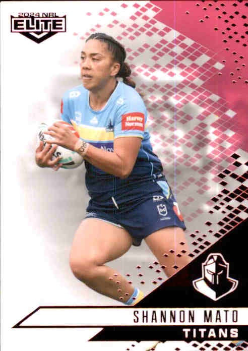 Shannon Mato, Pink Diamond, 2024 TLA Elite NRL Rugby League