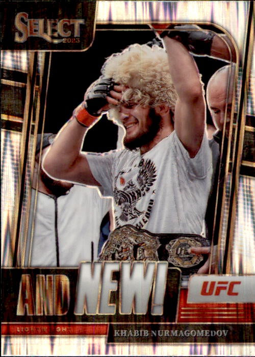 Khabib Nurmagomedov, NEW!, Flash Prizm, 2023 Panini Select UFC