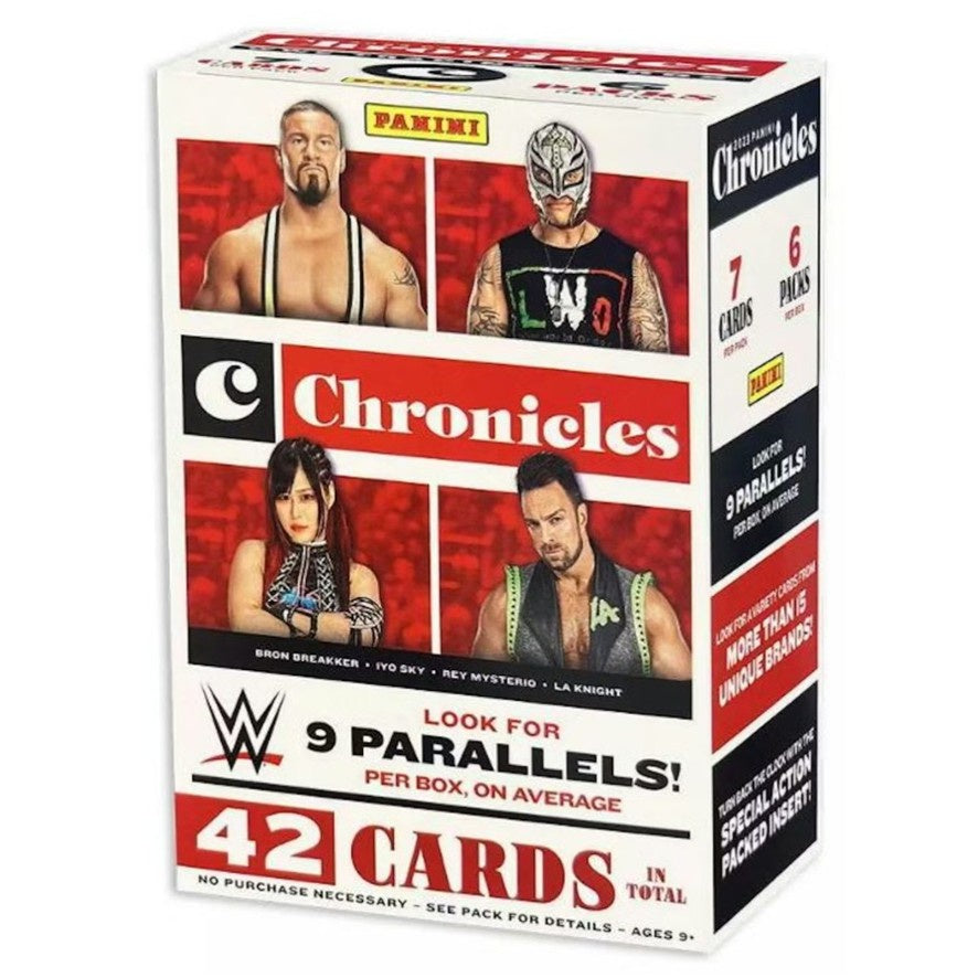 2023 Panini Chronicles WWE Wrestling 6-Pack Blaster Box