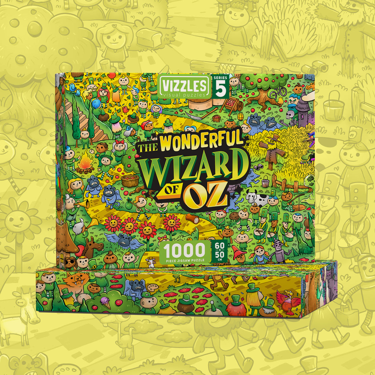 Vizzles The Wonderful Wizard Of Oz 1000pc Jigsaw Puzzle