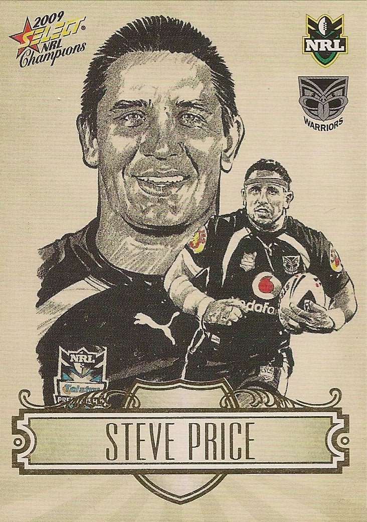 Steve Price, Sketch, 2009 Select NRL Champions